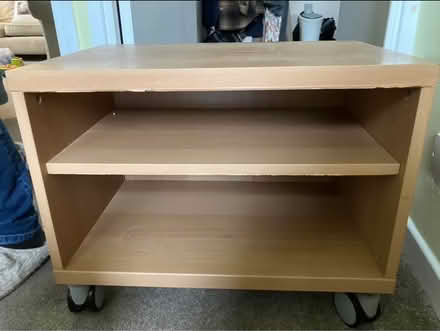 Photo of free Wooden cabinet on wheels (Chessington KT19) #1