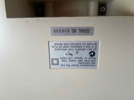 Photo of free Air purifier (Box hill north, 3129) #4