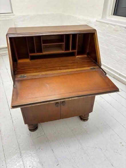 Photo of free Vintage wooden desk (London SE11) #2