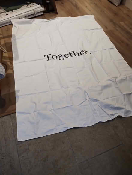 Photo of free Wedding party backdrop / banner (Walcot) #1