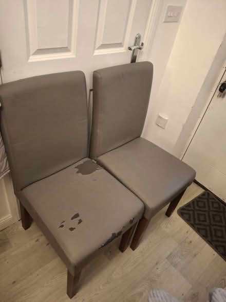 Photo of free 2 x dining room chairs (Barry CF62) #1