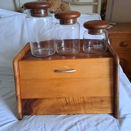 Photo of free Breadbin & storage jars (Charminster BH8) #1