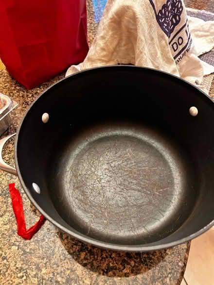 Photo of free 6.5 quart Calphalon pot with lid (Dobbs Ferry NY) #3