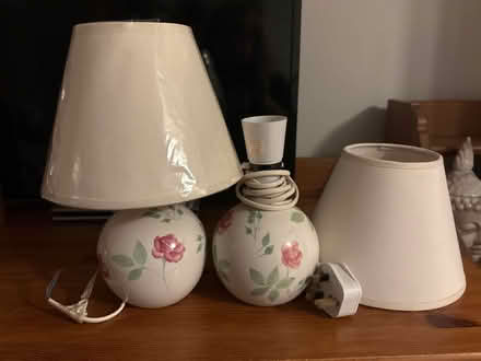 Photo of free Two small Lamps (Shirley B90) #1