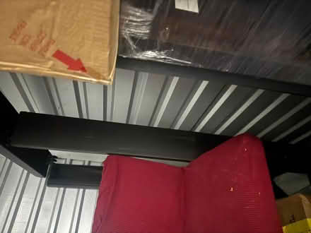 Photo of free Queen bedframe and cube shelf (76102) #1