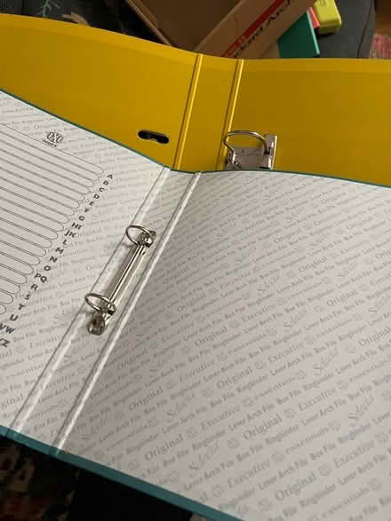 Photo of free Files, A4 and Lever Arch + paper wallets (Cottonmill AL1) #3