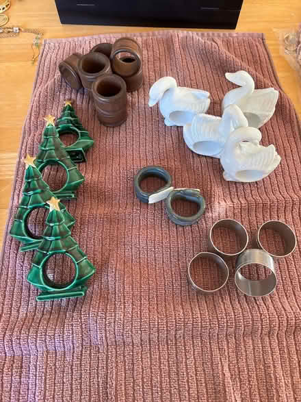 Photo of free Napkin rings (Very close to YMCA - Woburn) #1
