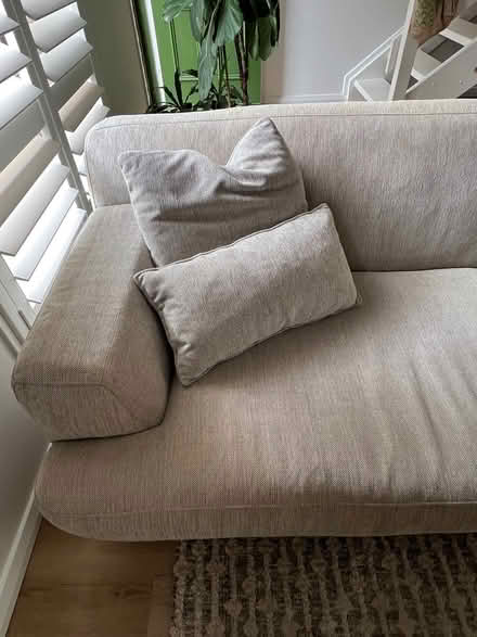 Photo of free Light grey 3 seater sofa / lounge (Ormiston) #3