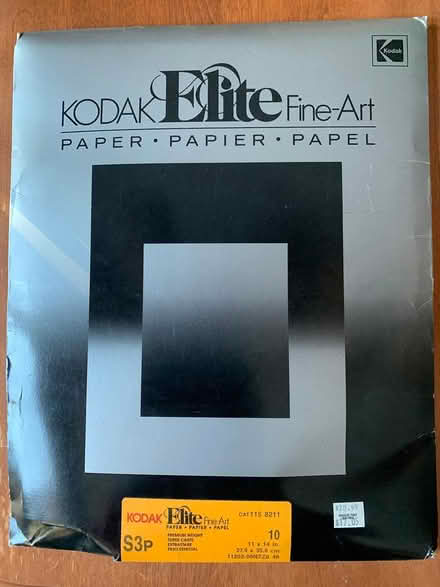 Photo of free Kodak photo paper (West Townsend) #1