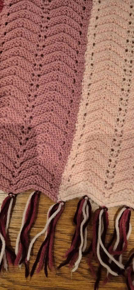 Photo of free Hand-Knit Couch Throw/Blanket (Yonge & Elgin Mills) #2