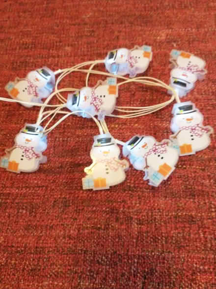 Photo of free Snowman battery lights (Fleetville) #1