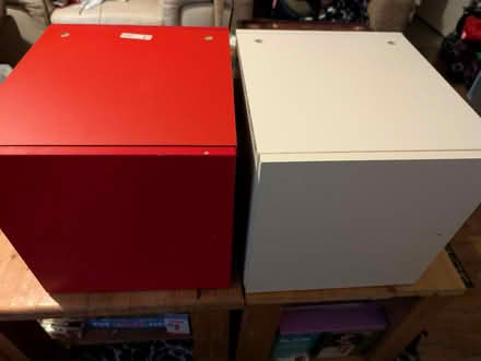 Photo of free 2 IKEA kallax insert doors (Bear flat) #1