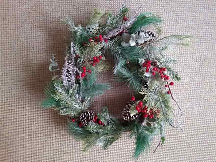 Photo of free Pre-lit Wreath (Mount Pleasant SY1) #1