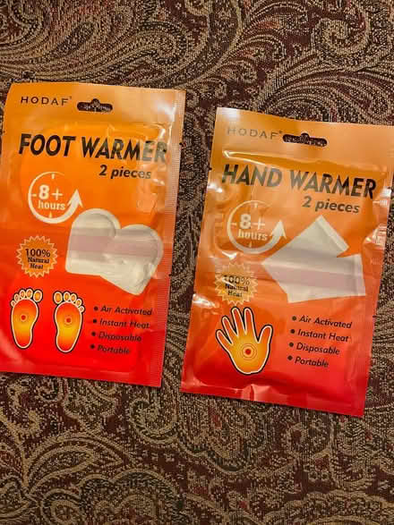 Photo of free hand and foot warmers (Wedgwood) #1