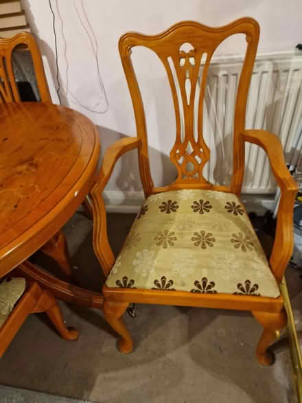 Photo of free dinning table and 6 chairs (IP7) #2