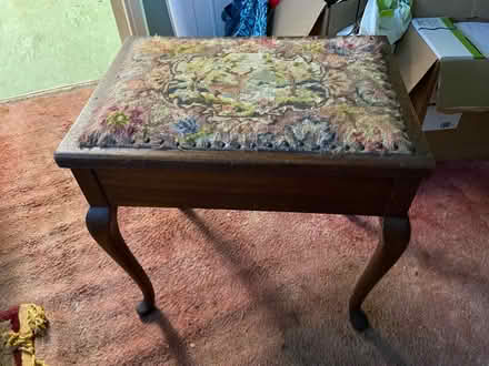 Photo of free Embroidered piano stool (M15 Hulme) #3