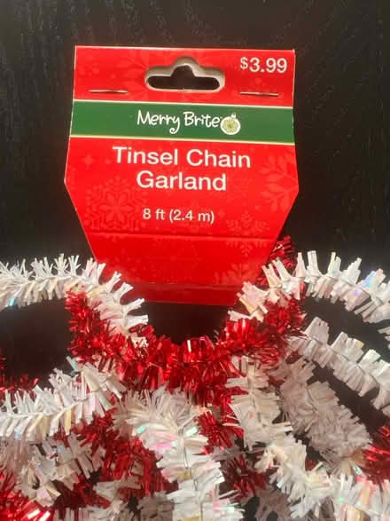 Photo of free Christmas Tinsel garlands (Arlington, VA) #1