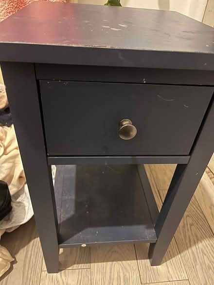 Photo of free navy ikea bedside tables (Chelmsford CM2) #1