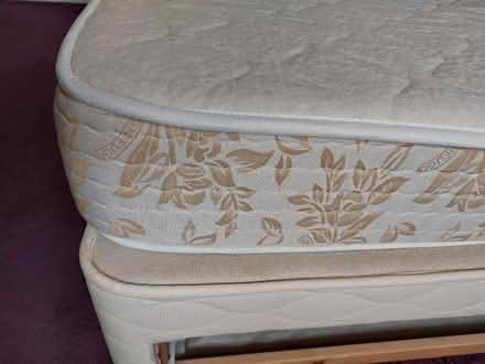 Photo of free Double divan bed with mattress (West Hunsbury) #1
