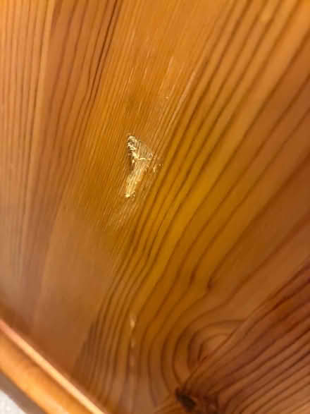 Photo of free Solid pine small chest of drawers (Bray) #2