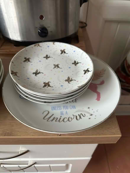 Photo of free Plates, unicorn plates as well. (GU14) #2