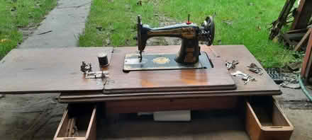 Photo of free Antique sewing machine (Montgomery, Powys) #1