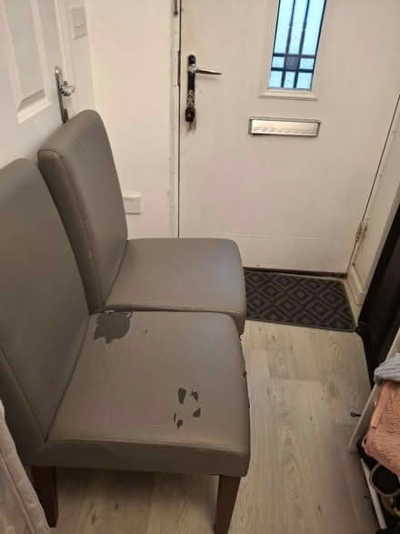 Photo of free 2 x dining room chairs (Barry CF62) #2
