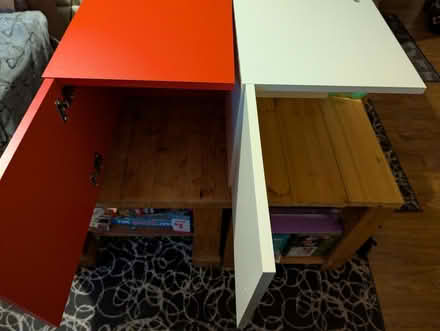 Photo of free 2 IKEA kallax insert doors (Bear flat) #2