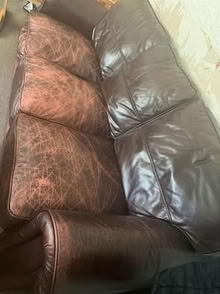 Photo of free Leather Sofa (Norwich Nr5) #1