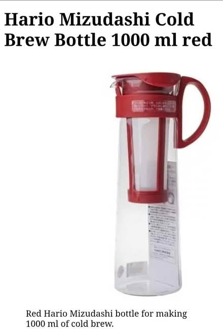 Photo of free Hario Mizudashi Cold Brew Pot (Central Lancaster, LA1) #3