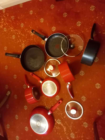 Photo of free Collection of saucepans & frying pans (Heaton BL1) #2