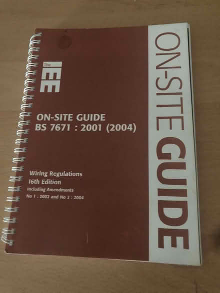 Photo of free electrical onsite guide (Newtown Linford LE6) #1
