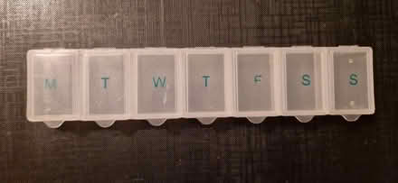 Photo of free Pill box (Upper Wellsway) #1