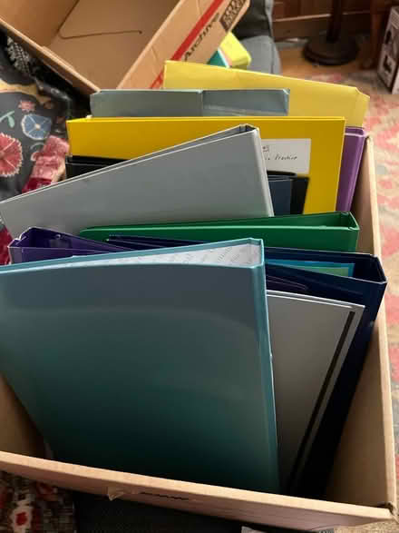 Photo of free Files, A4 and Lever Arch + paper wallets (Cottonmill AL1) #2