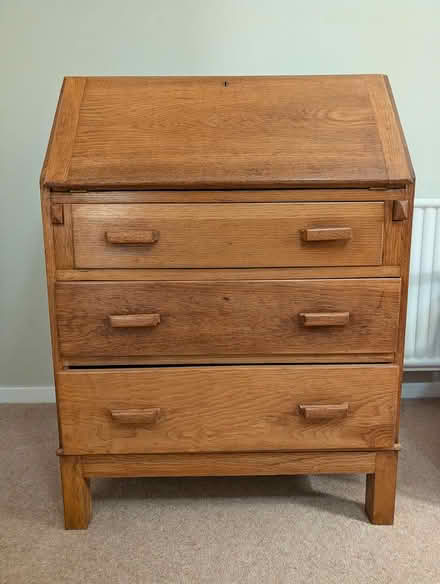 Photo of free Lovely mid-century oak bureau (OX4 - Iffley / Cowley) #1