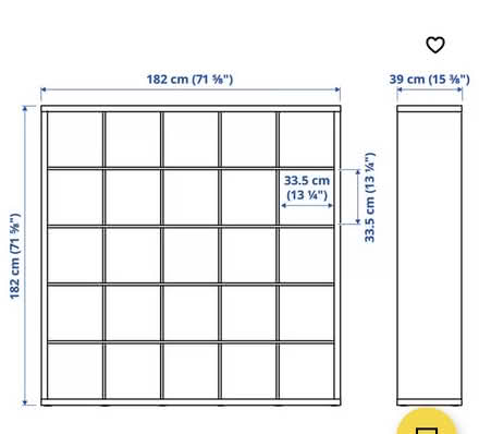 Photo of free Ikea Kallax unit large (Rg9 Binfield Heath) #2