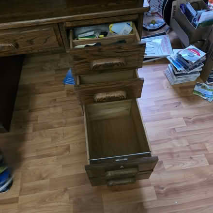 Photo of free Rolltop Computer Desk (Cloverhill 3) #4