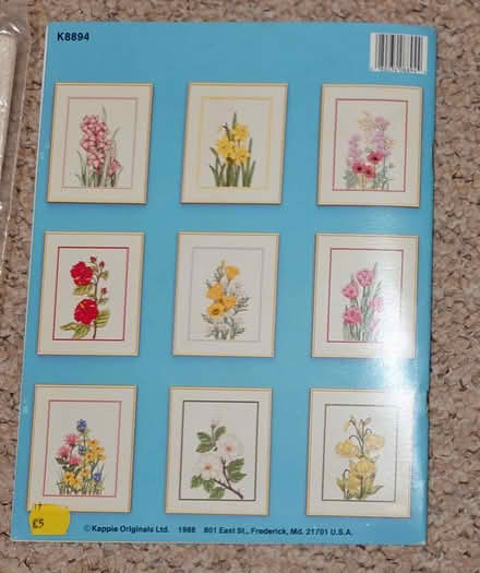 Photo of free Cross stitch book + Aida fabric (West Bedhampton PO9) #2