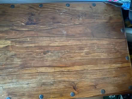 Photo of free Chunky dark wood coffee table (Perth city centre) #3
