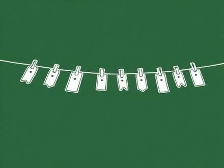 Photo of free Christmas card washing line with little pegs (Kennington SW8) #1