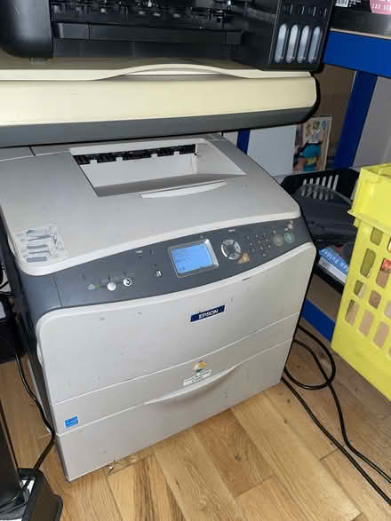Photo of free Old Epson colour laser printer (Hamstead station B42) #2