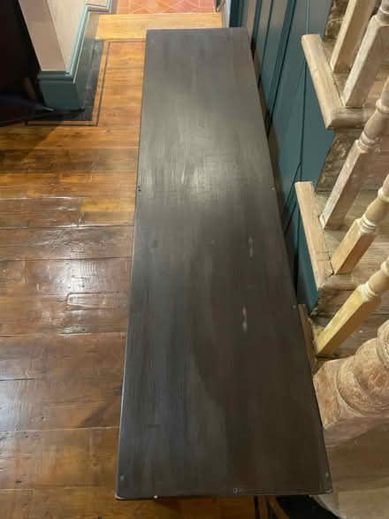 Photo of free Long brown coffee table (E11) #2