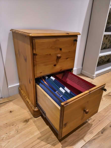 Photo of free Filing Cabinet Solid Pine (Whatstandwell DE4) #2