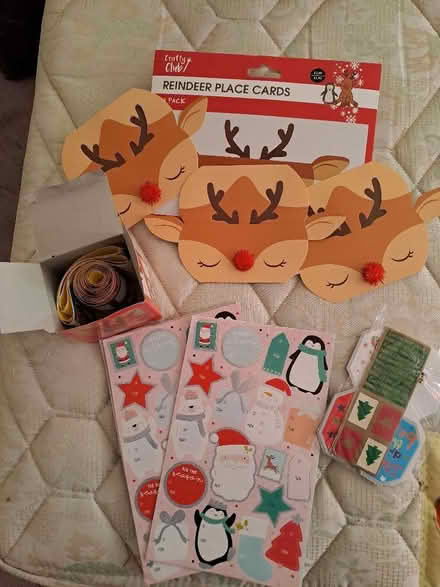 Photo of free Christmas crackers / gift tags / Reindeer Place Cards (Harefield SO19) #2