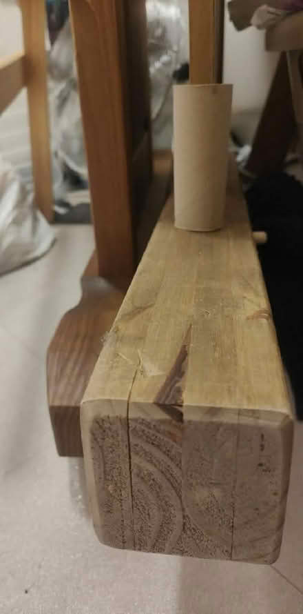 Photo of free BA4 Beautiful hard wood double bed (Evercreech BA4) #1