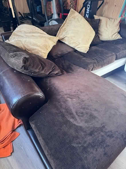 Photo of free Furniture village brown corner sofa (Anerley SE20) #1