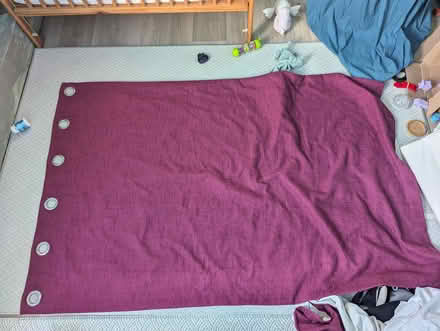 Photo of free Red blackout curtains X 2 (Royal college street NW1) #1