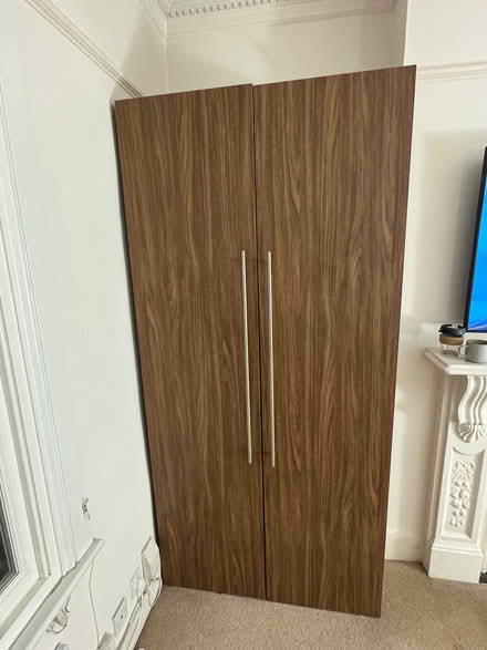 Photo of free Brown laminate wardrobe (Northcote SW11) #1