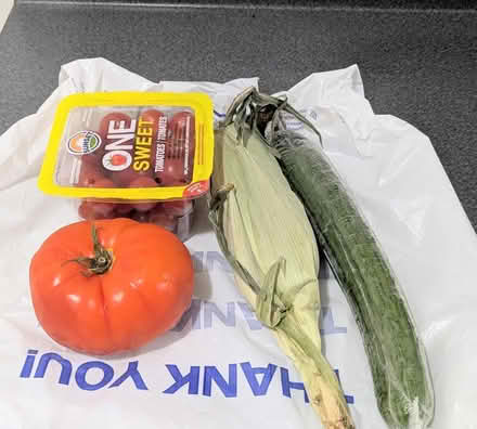 Photo of free Rice, veggies, oil, beans, can food (11415) #2