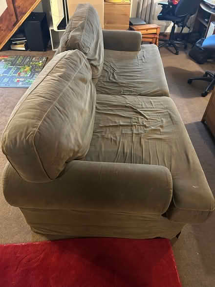 Photo of free Brown IKEA Sofa (Pallet Hill CA11) #2